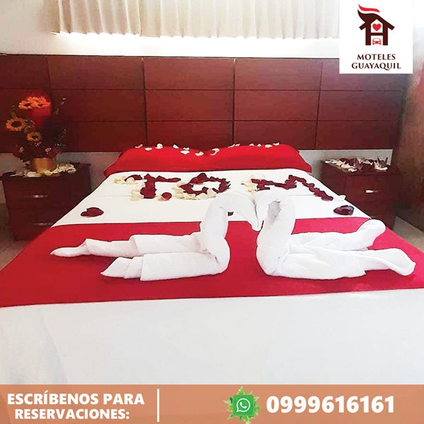 Motel en Guayaquil, habitaciones decorada para pareja